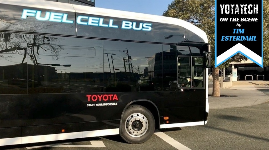 Ride Along in Toyota’s Hydrogen Fuel Cell Bus