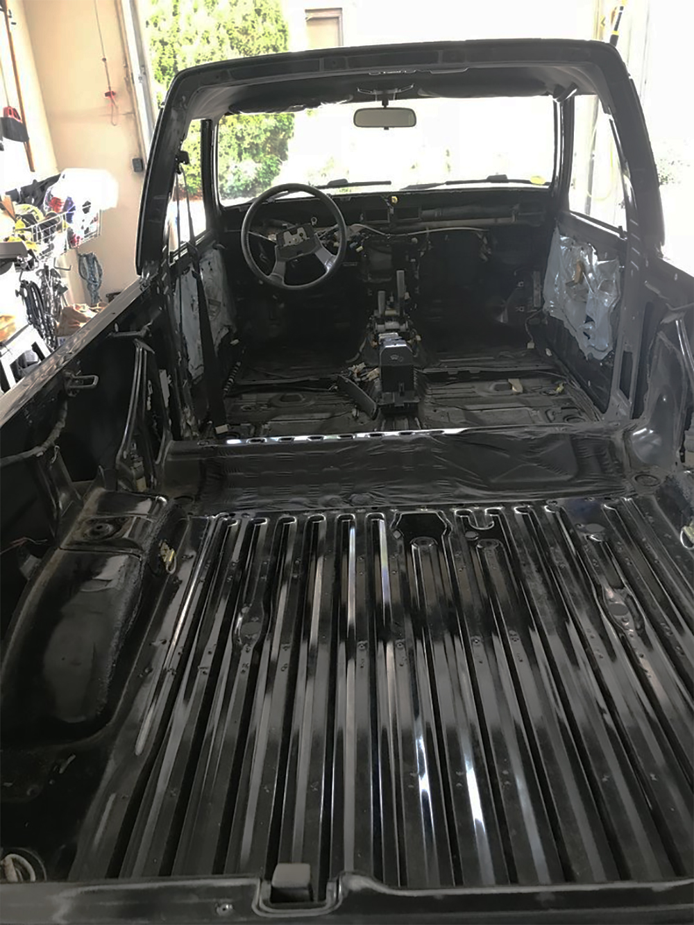 Stripped Turbo 4Runner Interior