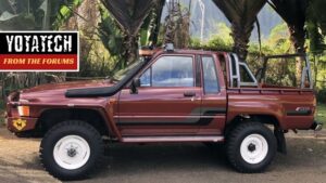 1984 Toyota Pickup Being Converted to Diesel Power