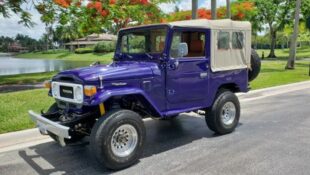 1982 FJ40 is a Purple Pothole Eater