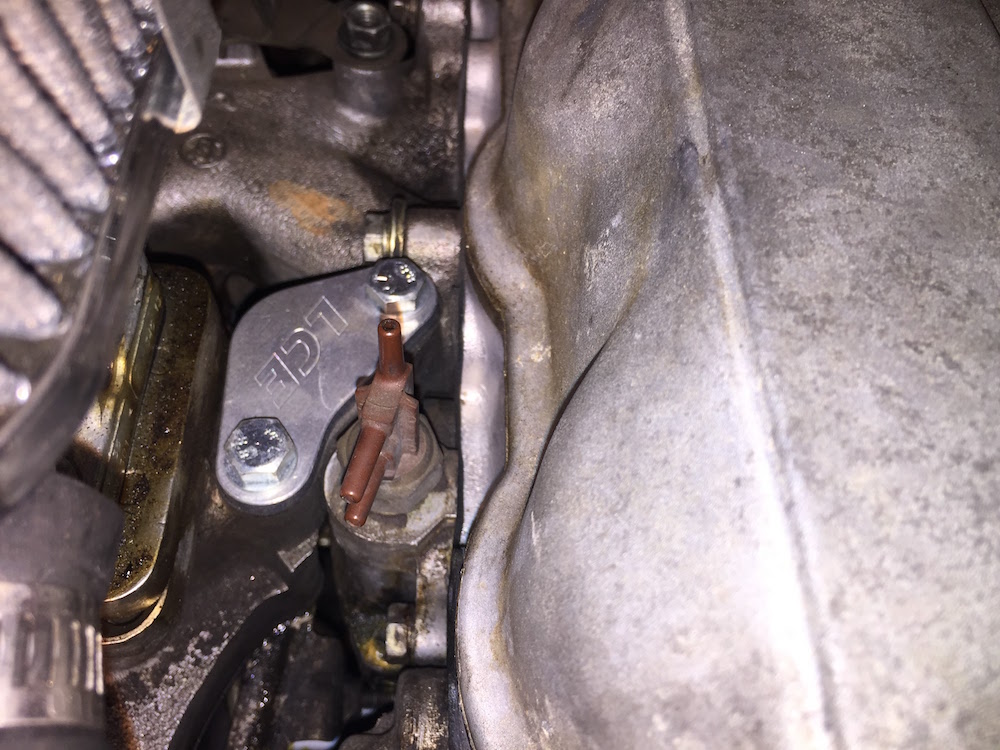 My first Toyota: LCE EGR block-off plate