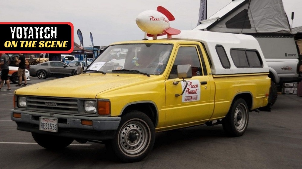 Toyota Pickup Recreates Toy Story S Pizza Planet Delivery Truck