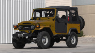 1976 Toyota Land Cruiser FJ40 with lift kit and V8 swap for sale at Barrett Jackson