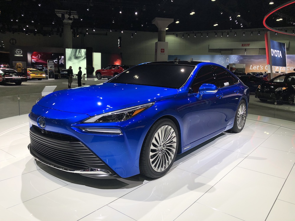 2021 Toyota Mirai - 2020 Los Angeles Auto Show
