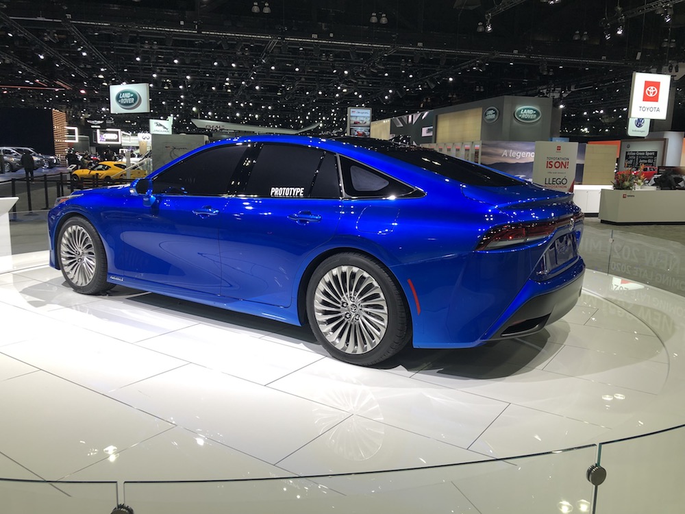 2021 Toyota Mirai - 2020 Los Angeles Auto Show