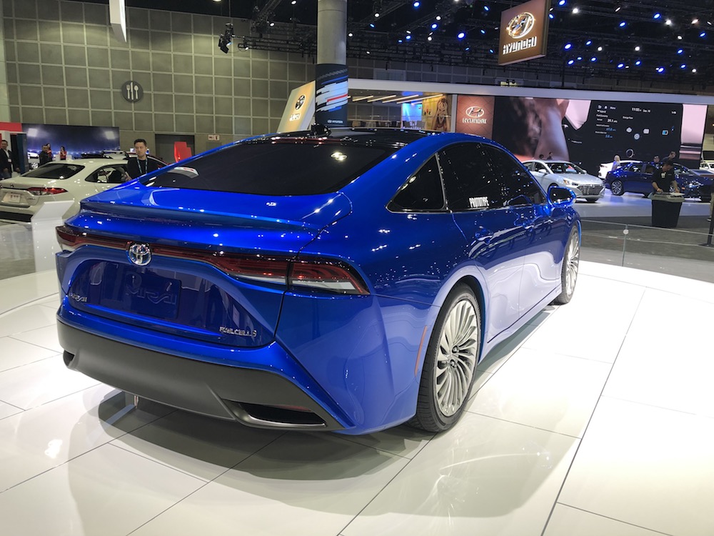 2021 Toyota Mirai - 2020 Los Angeles Auto Show