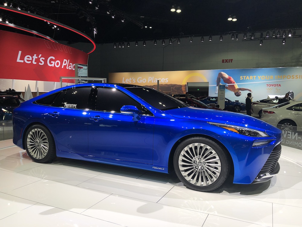 2021 Toyota Mirai - 2020 Los Angeles Auto Show
