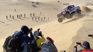Toyota Hilux at Dakar Rally