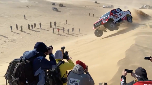 Toyota Hilux at Dakar Rally