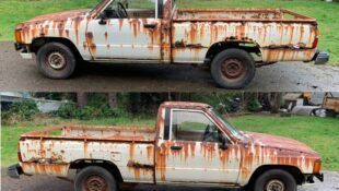 What’s Left of this Mega-rusty ’84 Toyota Pickup Still Runs