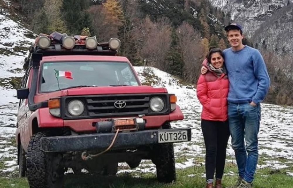 Instagram Couple Travels the World in a 75 Troopy