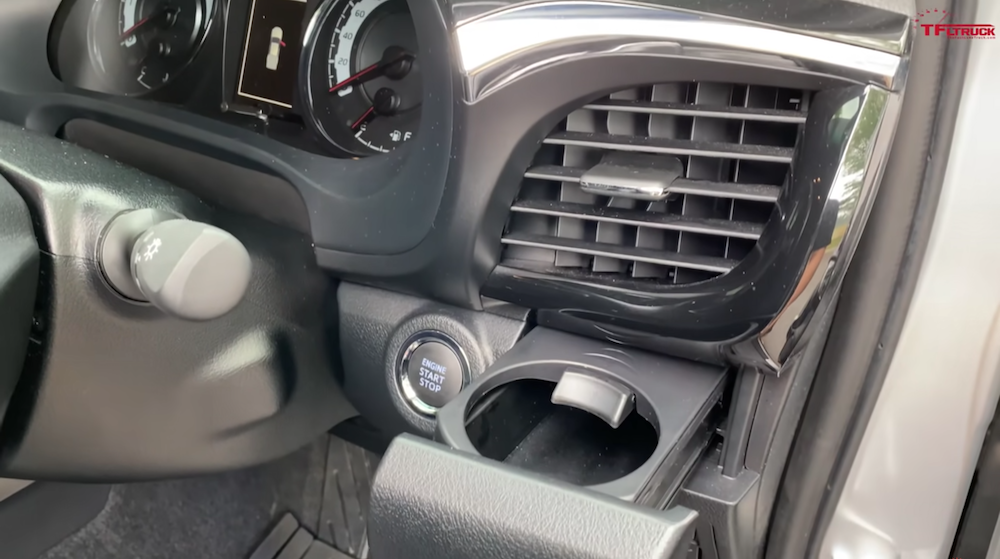 Hilux cup holder