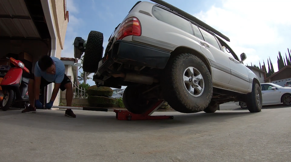 Land Cruiser Rear Springs Install