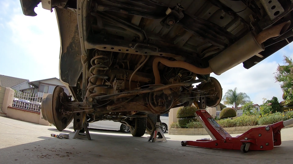 Land Cruiser Rear Springs Install