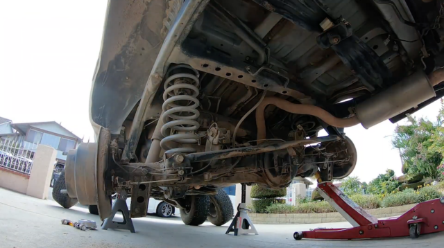 Land Cruiser Rear Springs Install