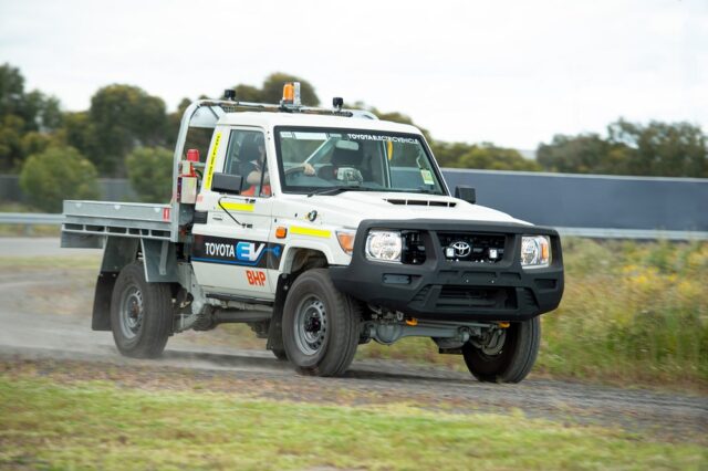 Electric Toyota Land Cruiser 70