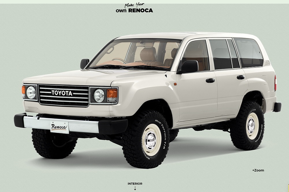 Retro Toyota Land Cruiser