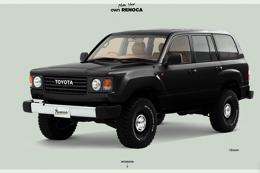 Retro Toyota Land Cruiser