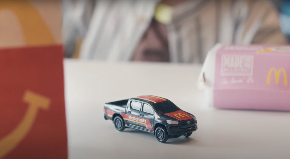 Toyota Hilux McDonald's Happy Meal Toy Japan