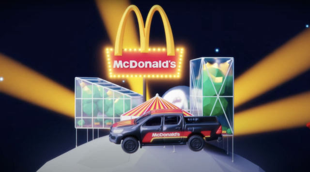 Toyota Hilux McDonald's Happy Meal Toy Japan