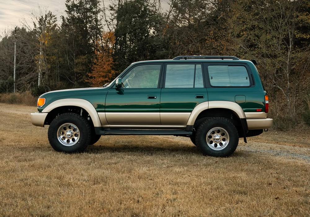 TLC 4x4 1997 FZJ80 Land Cruiser with LS3 Swap Side Profile