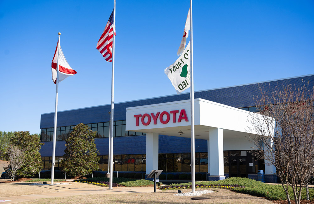 Toyota Engine Production Plant in Huntsville Alabama