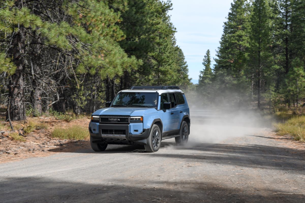 The 2024 Toyota Land Cruiser off-road